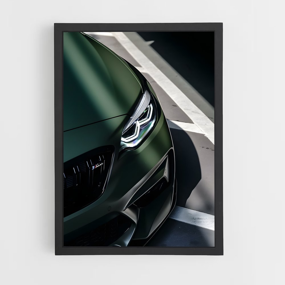 Poster M2 Green Machine – affiche BMW (vue 2)